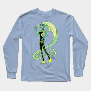 Eve Galactic Flower Maiden Long Sleeve T-Shirt
